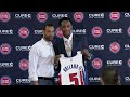 Ron Holland II Introductory Press Conference | NBA Draft 2024 | Pistons TV