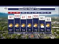 Afternoon weather forecast for June 21, 2024
