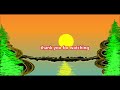 sun rise painting drawing  ! how to draw ms paint drawing in computer #scenery#easydrawing #ampi art