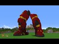 Minecraft TNT IRON MAN HOUSE BUILD CHALLENGE - NOOB vs PRO vs HACKER vs GOD | Animation