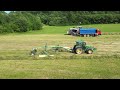 Grass forage in the hill Claas Jaguar 980 2x Tatra 815 New Holland and John Deere