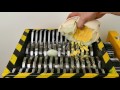 SHREDDING OSTRICH EGG - EXPERIMENT AT HOME