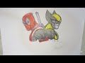 How To Draw Deadpool & Wolverine