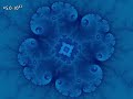 Blue Space: Mandelbrot zoom to 10^65