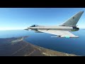 Da Istrana a Grosseto con un Eurofighter del 4° Stormo - salita a 60.000 piedi