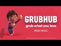 Grubhub ad but the food is poisoned