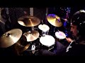peter grimmer drumming to Escape from Oakland (Drumless)