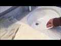 DIY How To Replace Undermount Bathroom Sink Bowl