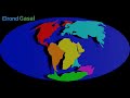 Blender Animation - Breakup of Pangaea in 40 seconds