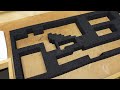 Firearm Tutorial: How to make a custom foam insert for your rifle case