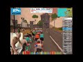 Ran out of gas half way through this Zwift Race