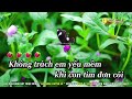 Karaoke Anh Về Với Em - Tone Nam Nhạc Sống Mới | Huỳnh Lê