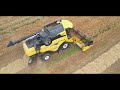 Harvest 2024 - I.J & G Prudham - 2 New Holland CX combines