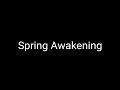 Mama Who Bore Me karaoke - Spring Awakening