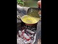 Doğal Taş Üzerinde Somon Balığı 🐟 / cooking salmon fish on natural stone