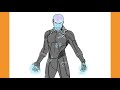 How to Draw ELECTRO (TASM 2) | Spider-Man: No Way Home