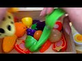 Cutting Plastic Fruits and Vegetables ASMR