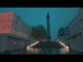 RAINY LONDON DAWN WALK ☔️ Westminster Bridge to Piccadilly Circus · 4K HDR