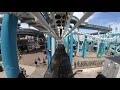 Fly the Great Nor'Easter front seat on-ride 4K POV @60fps Morey's Piers