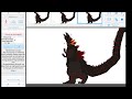 (sorry I'm not good at animate) all forms of shin Godzilla