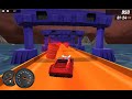 HOT WHEELS TRACK BUILDER GAME Torque Twister / Twinduction Sets Gameplay Video