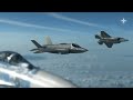 Cómo actúan los cazas de la OTAN en una interceptación aérea