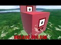 NumberBlock from ONE to TRILLION - higher than clouds - in MineCraft!