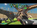 FPS Avatar Rescues Dinosaurs and Fights Honey Itself - Animal Revolt Battle Simulator