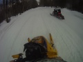 Ski Doo REV 800 vs. Arctic Cat Crossfire 800 drag