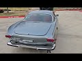 1971 Volvo P1800E Engine Running