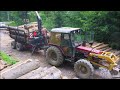 Forest job / Práce v lese - Zetor 7745 a Echo 501 SX #369