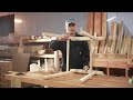 打造一張漂亮的扶手椅/Crafting a Beautiful Solid Wood Armchair