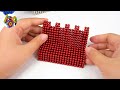Magnetic Challenge - How to make a rocket-mounted combat vehicle - Magnetic balls 4K