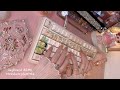 1H Relax With Me Keyboard Typing ASMR （no speaking）Pink Varmilo Mechanical Thock Keyboard