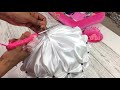 DIY Smocked cushion .No voice over.ASMR music.