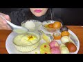 ASMR INDIAN SWEET *EATING INDIAN SWEETS* RASGULLA,RASMALAI,GUALABJAMUN,CHAM CHAM