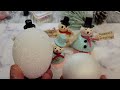 VINTAGE Inspired Snowmen Let's craft!! MAKING A VINTAGE CHRISTMAS project #1