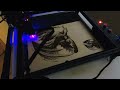 ~3 hour engraving timelapse Mecpow X3 Pro 10 Watt Laser