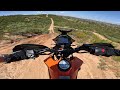 2023 KTM Adventure 390 OFFROAD POST Break in RIDE