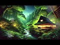1 HOUR JAPANESE FOREST SOUNDS |  CRICKETS | CICADAS｜SUMMER NIGHT  | AMBIENCE