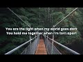 Anxious heart by Jeremy Camp (Lyrics)