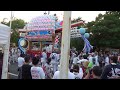 中日東浜組宮入　2024年住吉神社祭典