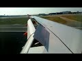Easyjet air, Airbus A319, landing in Amsterdam Schiphol airport.