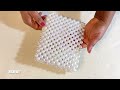 HOW TO MAKE A PEARL BEADED BAG//HOW TO MAKE A BEADED BAG /BEADED BAG TUTORIAL/HOW TO MAKE A BEAD BAG