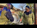 TRADITIONAL HOLIDAY IN THE VILLAGE! GRANDMA MAKING ORGANIC BUTTER | BIG FISH LAVANGI IN TANDOORI