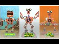 ALL 3D Wubbox vs ALL Wubbox My Singing Monsters  vs ALL Fanmade Wubbox  Redesign Comparisons ~ MSM