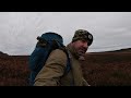 BIVI & TARP WILD CAMPING ON THE MOORS IN THE WOODS WITH CAMP FIRE, BUSHCRAFT, HIKING, SURVIVAL,