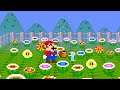 Mario Wonder but Every Rainbow Star Makes Mario Turn To Rainbow Power! | 2TB STORY GAME