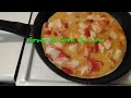 🐲Seafood Omelet.  A RED DRAGON Original recipe.  Hit the 👍 and please play the whole video.🦀🥚🍅🧀💞