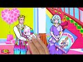 [🐾paper dolls🐾] Abandoned Elsa Daughter and Frozen Family | Elsa Family Compilation 놀이 종이